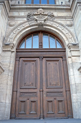 Courthouse door