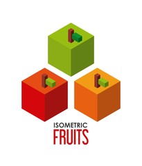 Obraz premium isometrics objects design 