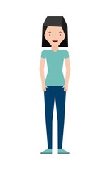 Fototapeta premium isolated person design 
