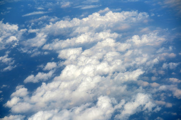 Cloudiness over tropical evergreen forest in Vietnam