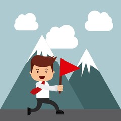 businessman activity design 