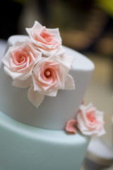 Cake with flowers