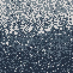 An abstract pixel art style vector background