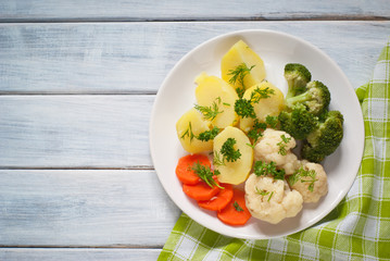 Vegetarian lunch.