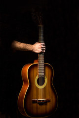 Naklejka na ściany i meble Acoustic guitar