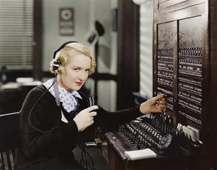 Fotobehang SWITCHBOARD   © everettovrk