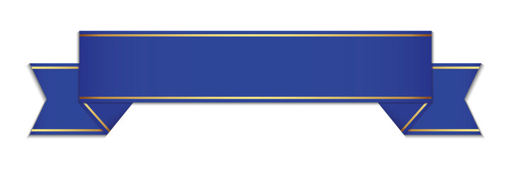 blue ribbon - vector design element