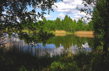 Штиль на озере