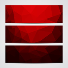 Web banner, Header layout template - Vector