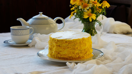 pumpkin cake for easter