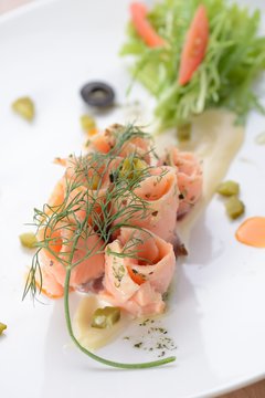 Salmon Gravlax