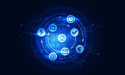 Wireless connection background