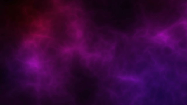 Nebulous Abstract Loop features a colorful cloud of motion. Text-friendly and seamlessly looping with red, magenta, and purple tones.