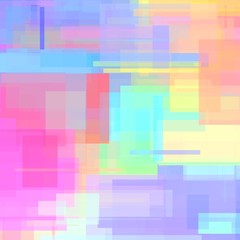 Abstract background with geometric objects