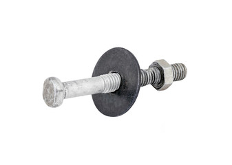 Fototapeta premium Rusty bolt and nut