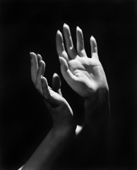 Closeup of a person's hands 