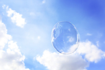 Bubble Air Freedom Space Playful Sky Calm Relax Concept