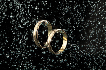 Golden Rings In The Water