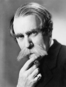 A man with mustache 