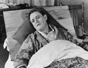 SICK IN BED 