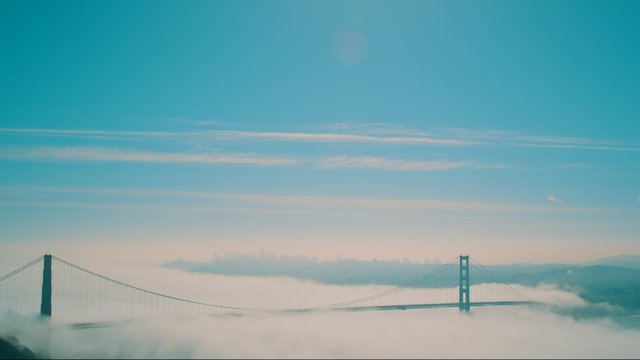Golden Gate Bridge Fog Time-laps
