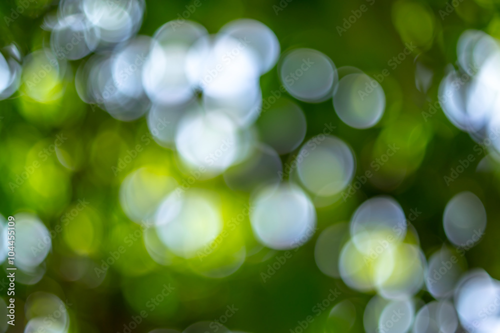 Wall mural bokeh background