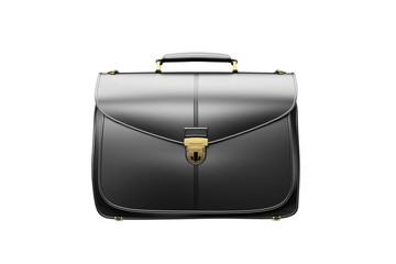 Briefcase isolated on white