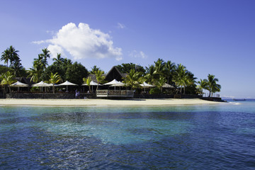 Tropical Island resort