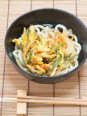 かき揚げうどん