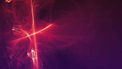 purple glow energy wave.