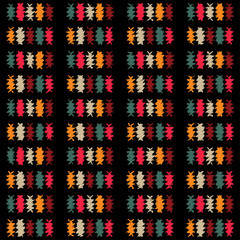 Ethnic boho seamless pattern. Print. Repeating background. Print. Cloth design, wallpaper.