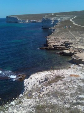 Отдых летом в Крыму у моря на диких местах Джангуль