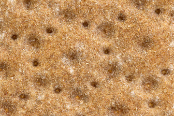 Cracker (breakfast) isolated