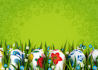 Easter Folk Card