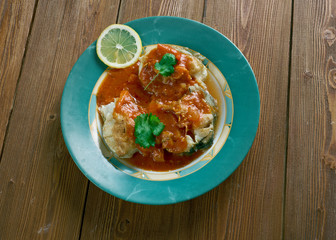 cazuela de pescado colombiana