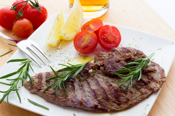 Veal steaks