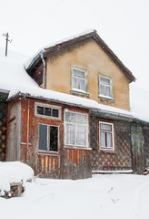 altes Haus Ansicht Fassade