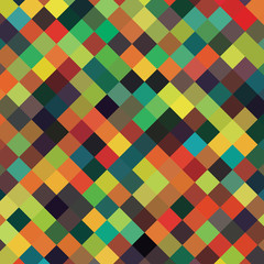 Retro Pixel Art Template Background