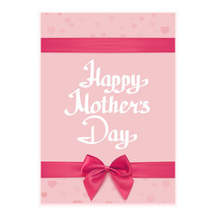 Happy Mothers Day greeting card.