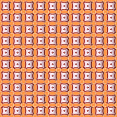 Decorative vector orange background - abstract pattern 
