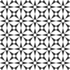 Seamless monochrome triangle pattern background