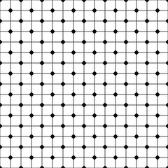 Monochrome abstract seamless grid pattern