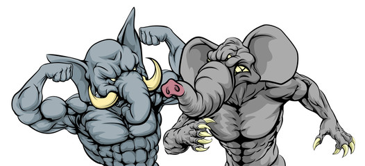 Republican Candidates Concept