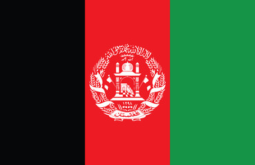 Afghanistan flag - obrazy, fototapety, plakaty
