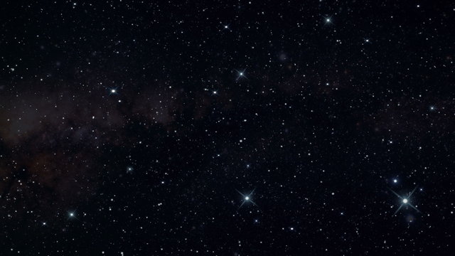 Space Cosmos Flickering Stars. Computer generated abstract motion background. Perfect to use with music, backgrounds, transition and titles.
