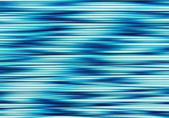 illustration waves and blue stripes