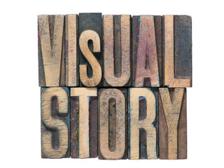 visual story isolated