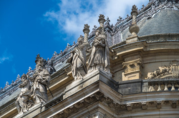 The Palace of Versailles is located in Paris and was built by the French Kings.