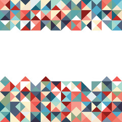 Abstract geometric vector pattern background