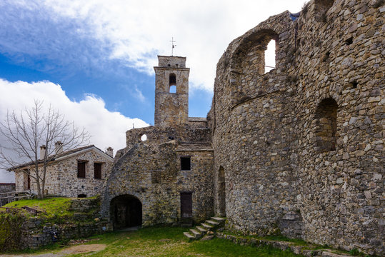 Ancient church in Bajardo